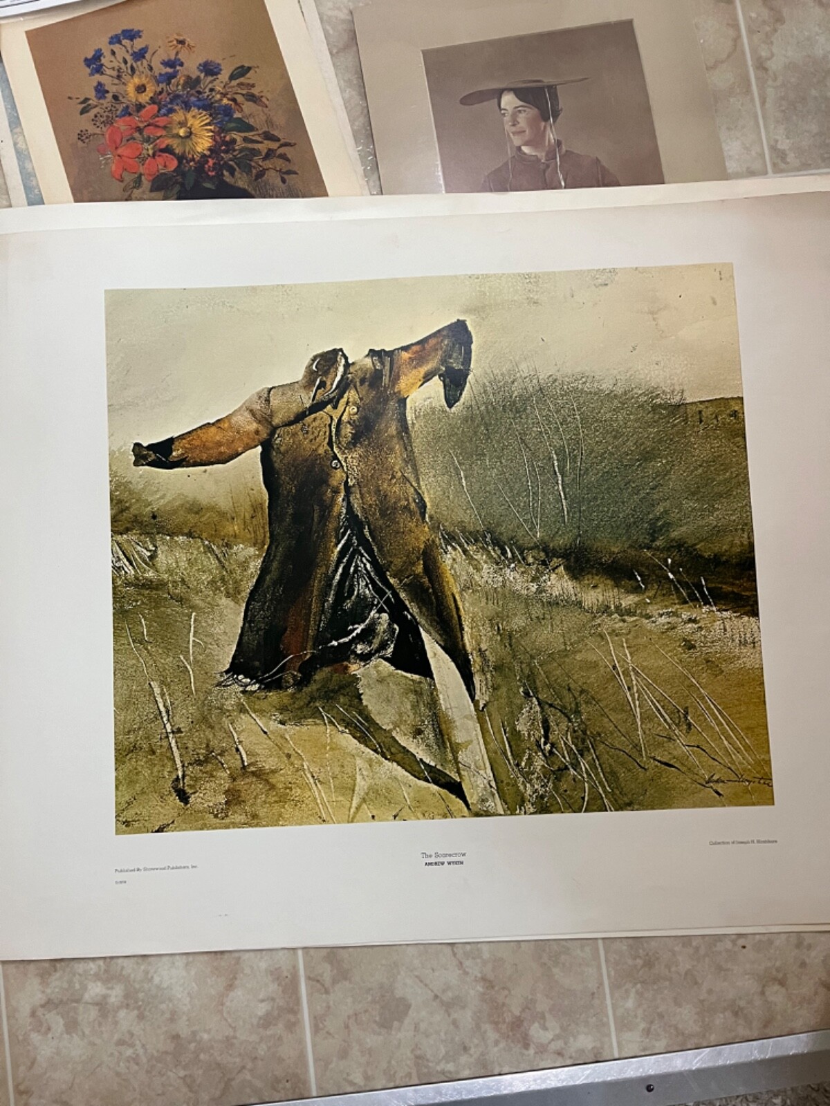 Rare Andrew Wyeth The Scarecrow collection of Joseph