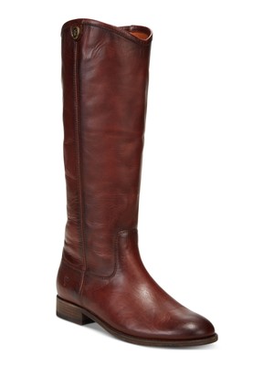 

FRYE Womens Congnac Brown Button Melissa Button 2 Кожаные сапоги для верховой езды, Коричневый, 75449