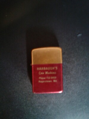 Vintage lighter ,  harbaugh. Hagerstown