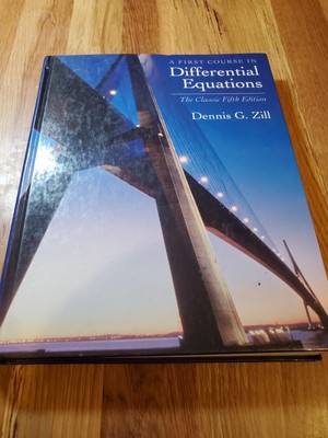 Differential Equations - Classic Fifth Edition - Dennis G. Zill