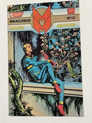 Miracleman  #13  (1987) ALAN MOORE JOHN TOTLEBEN  Vintage MIRACLEMAN   ECLIPSE
