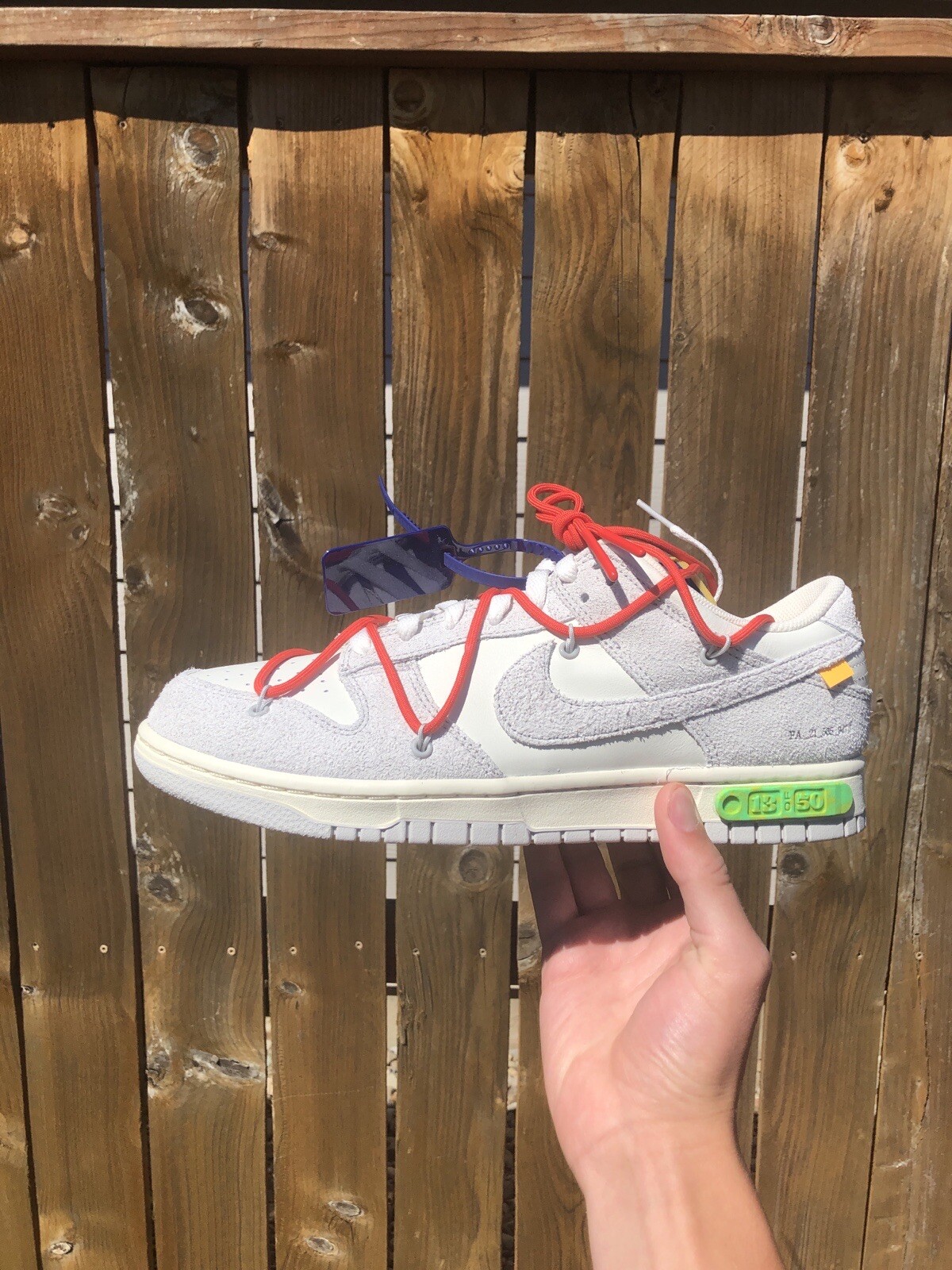 Nike Dunk Off White, Lot 13/50, Men s 