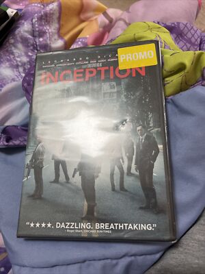 Inception (DVD, 2010) Leonardo Dicaprio Christopher Nolan Film New and Sealed