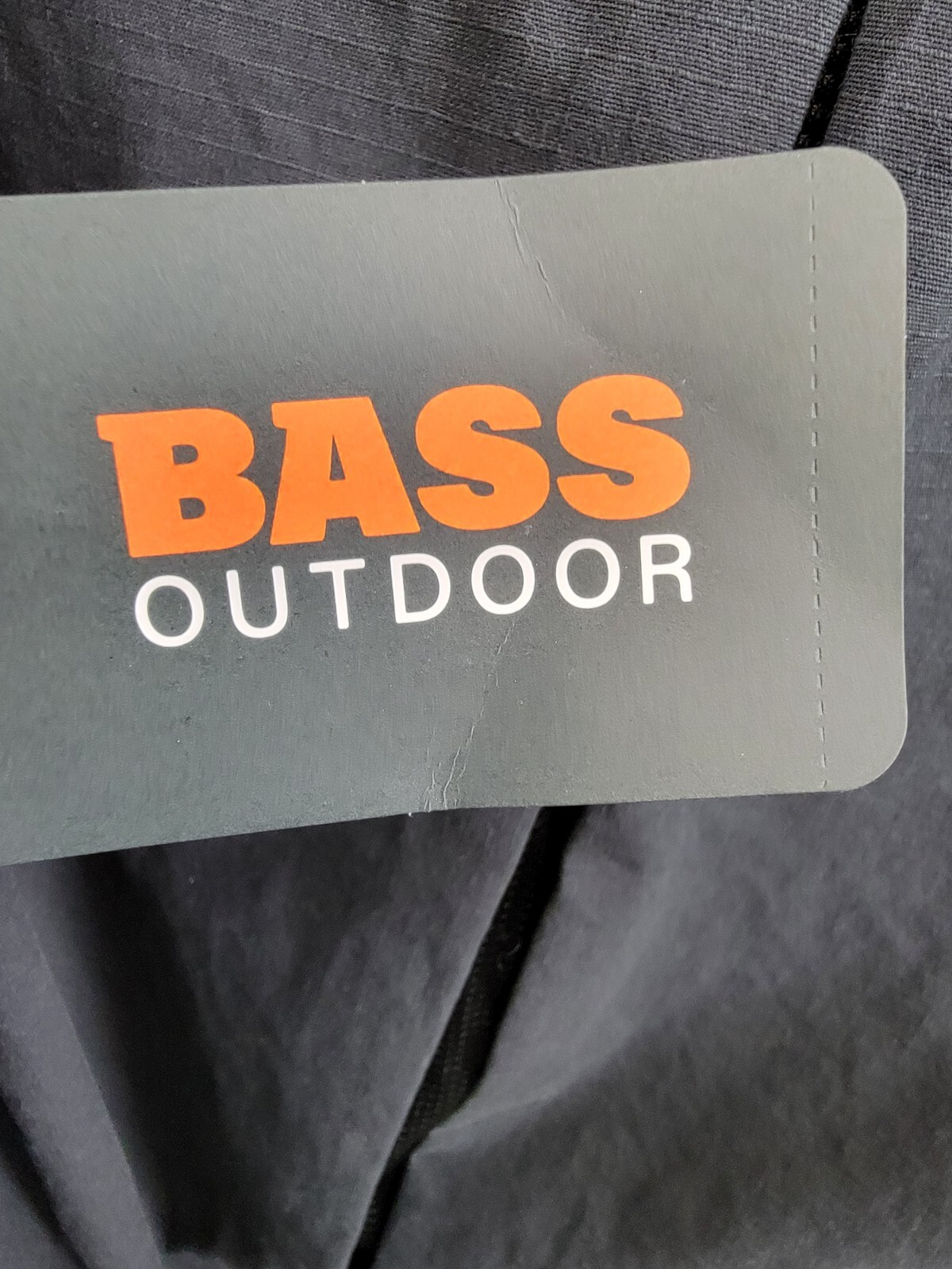 BASS OUTDOOR Ripstop Utility Shacket Men's M Black Beauty Snap Front Long Sleeve - Picture 18 of 19