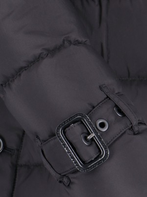 Pre-owned Burberry Coat In Black