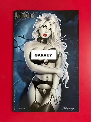 LADY DEATH DREAMS #1 (NM) KEITH GARVEY Chilly Edition LE 125 HTF! La Muerta
