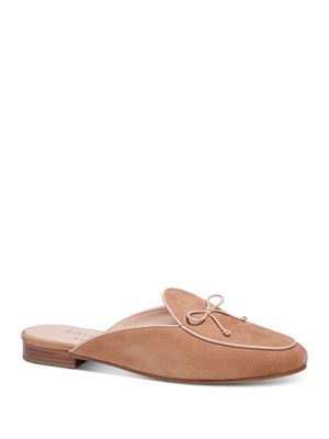 

KATE SPADE NEW YORK Женские коричневые кожаные босоножки Devi Toe на блочном каблуке без шнуровки, Коричневый, K7105