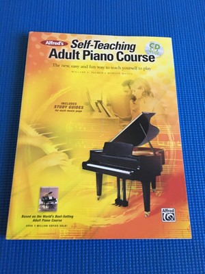 Alfred s Self Teaching Adult Piano Course Songbook With Cd