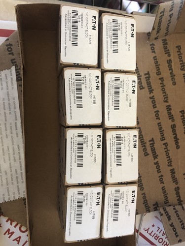 EATON HT8B- N.C. CONTACT BLOCK SERIES B1 T3518 Set Of 8