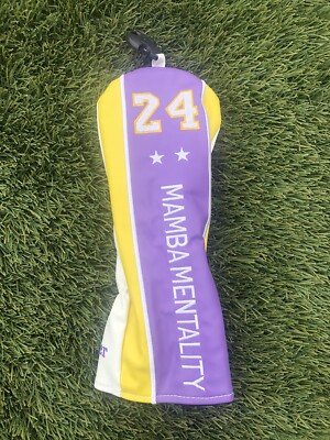 Kobe Bryant Mamba Mentality #24 Golf Fairway Head Cover