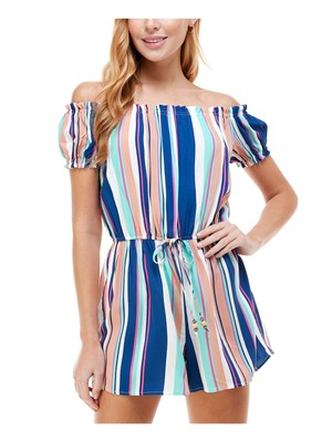 Женский комбинезон KINGSTON GREY с эластичным гофрированным галстуком и открытыми плечами