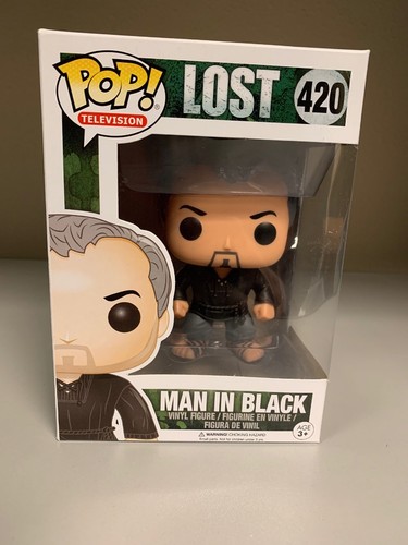 Funko Pop Games LOST Man in Black Vinyl Action Figure #420