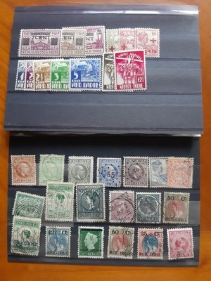 NED INDIE Indes neerlandaise LOT 32 TIMBRES Neufs et oblitérés