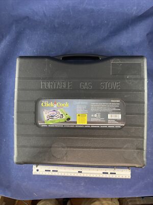Click 2 Cook Select Stove Butane powered. New, In Box with Case