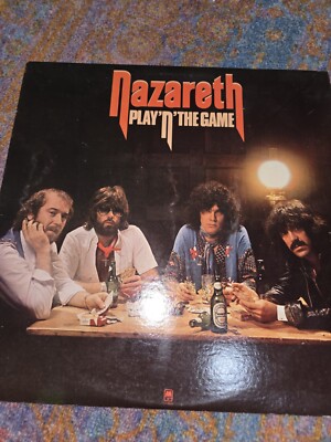 NAZARETH - PLAY 'N' THE GAME Vinyl LP  1976 Album HARD ROCK SP-4610 vg/vg