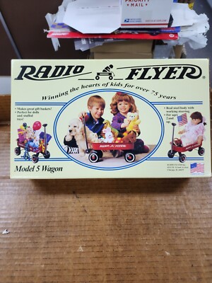 Radio Flyer Model 5 Toy Wagon New Un-opened NOS