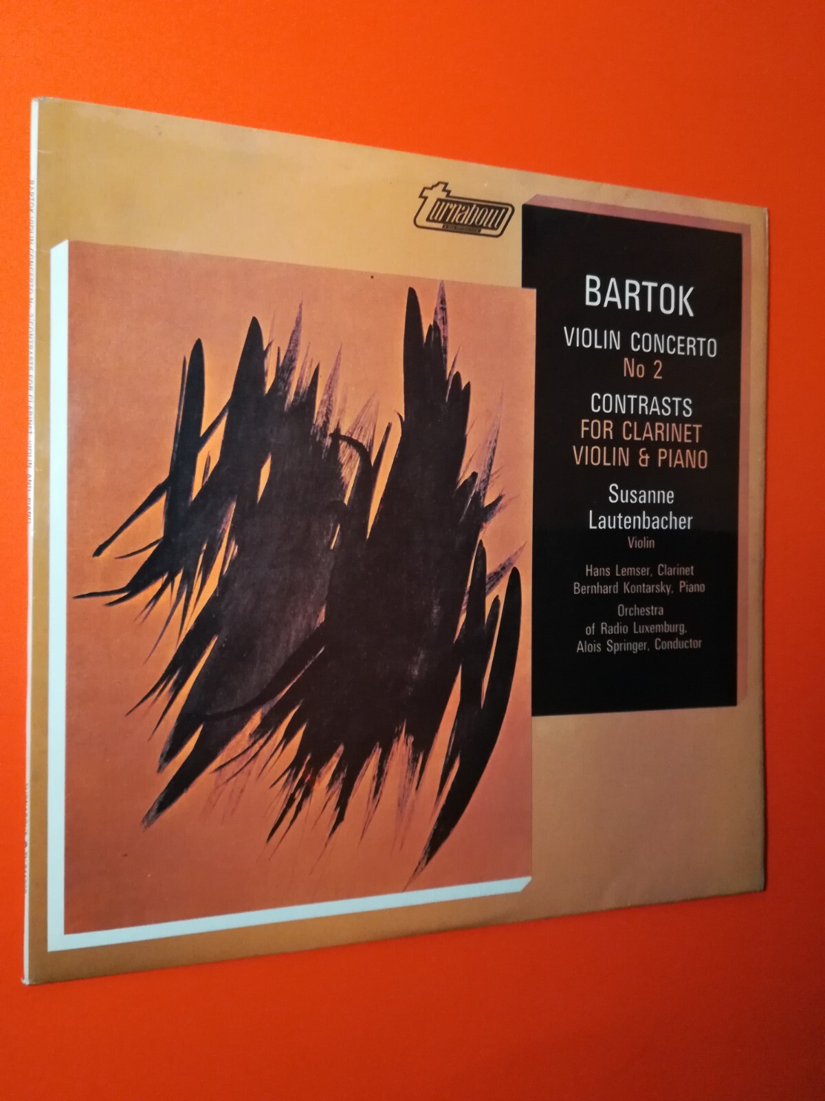 B.BARTÓK/ KONZERT  Nr.2 UNIVERSAL EDTION Bartok, Leonard Bernstein, Philippe Entremont, Robert