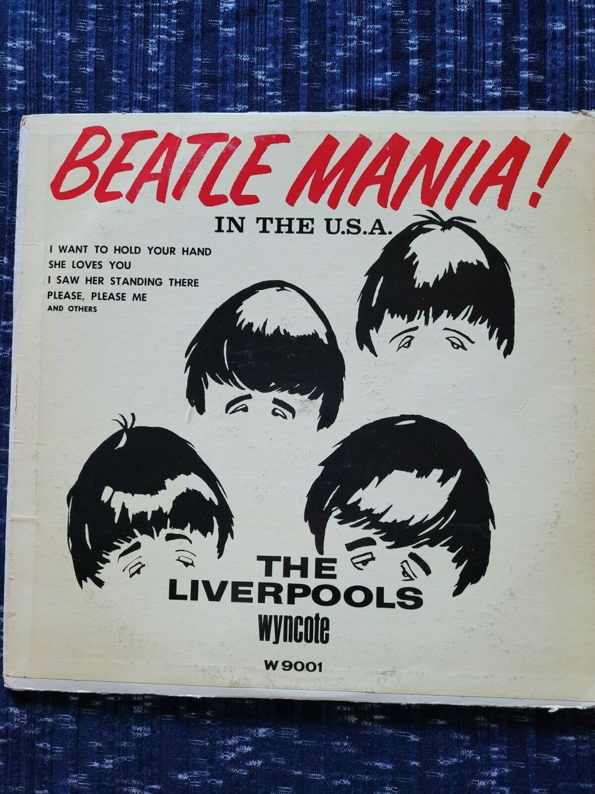 US初版/BEATLE MANIA! THE LIVERPOOLS 1964 THE LIVERPOOLS Beatle Mania In The USA Stereo LP