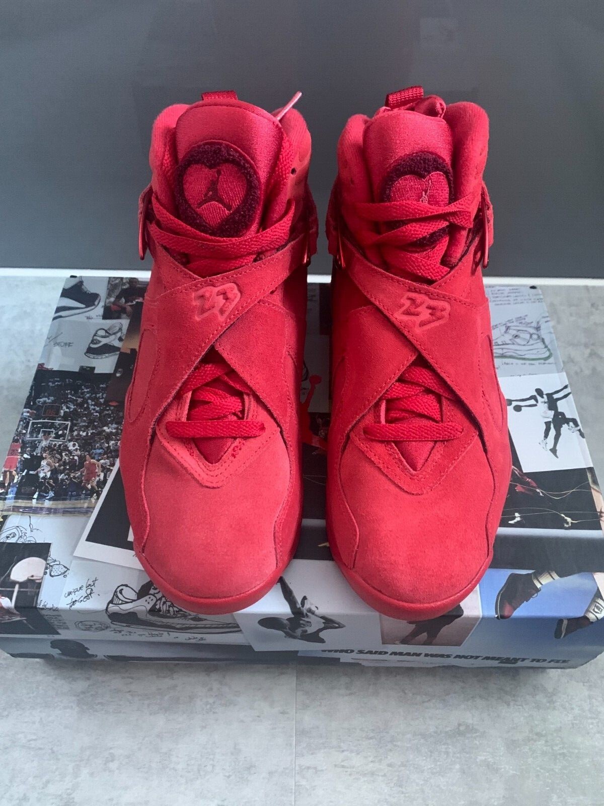 jordans 8 valentines