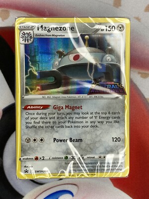 Magnezone Deck SWSH 208 Astral Radiance Holo Pre-Release With Stamp, Sealed Deck