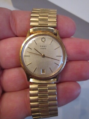 VINTAGE TIMEX QUARTZ WATCH - DAY - RUNS GREAT - TUB SC-6 | eBay