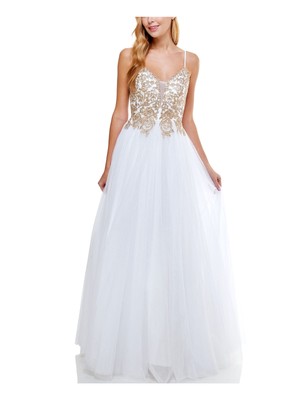 СКАЖИТЕ ДА женскому платью на тонких бретельках цвета слоновой кости + расклешенный крой 0