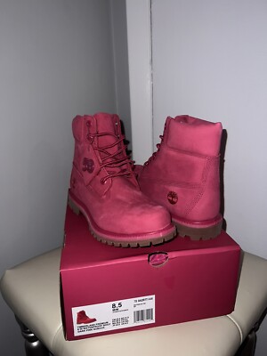 timberland premium ankle boots 19345 wedge wheat womens size 85m pre owned 203047773712