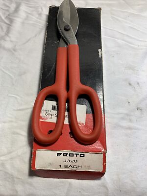 J320 Proto  Straight Cutting Snips - 10'' NEW IN THE BOX