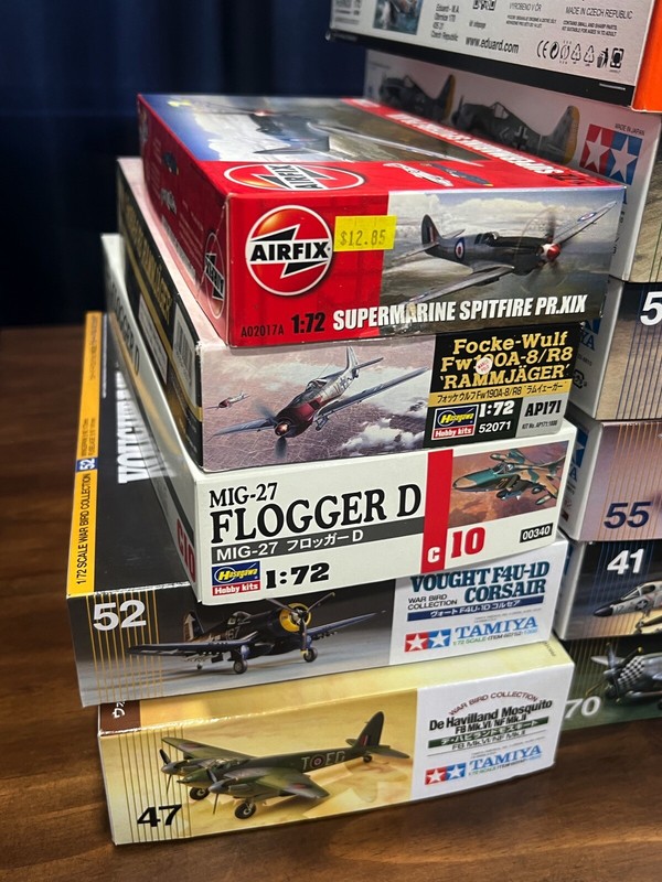 Lot of (17) New Military Aircraft Planes Jets MODEL Kits NEW in boxes