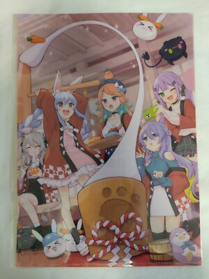 Hololive x JapanPost File Folder Pekora Botan Towa Kiara Moona 310mm × 220mm