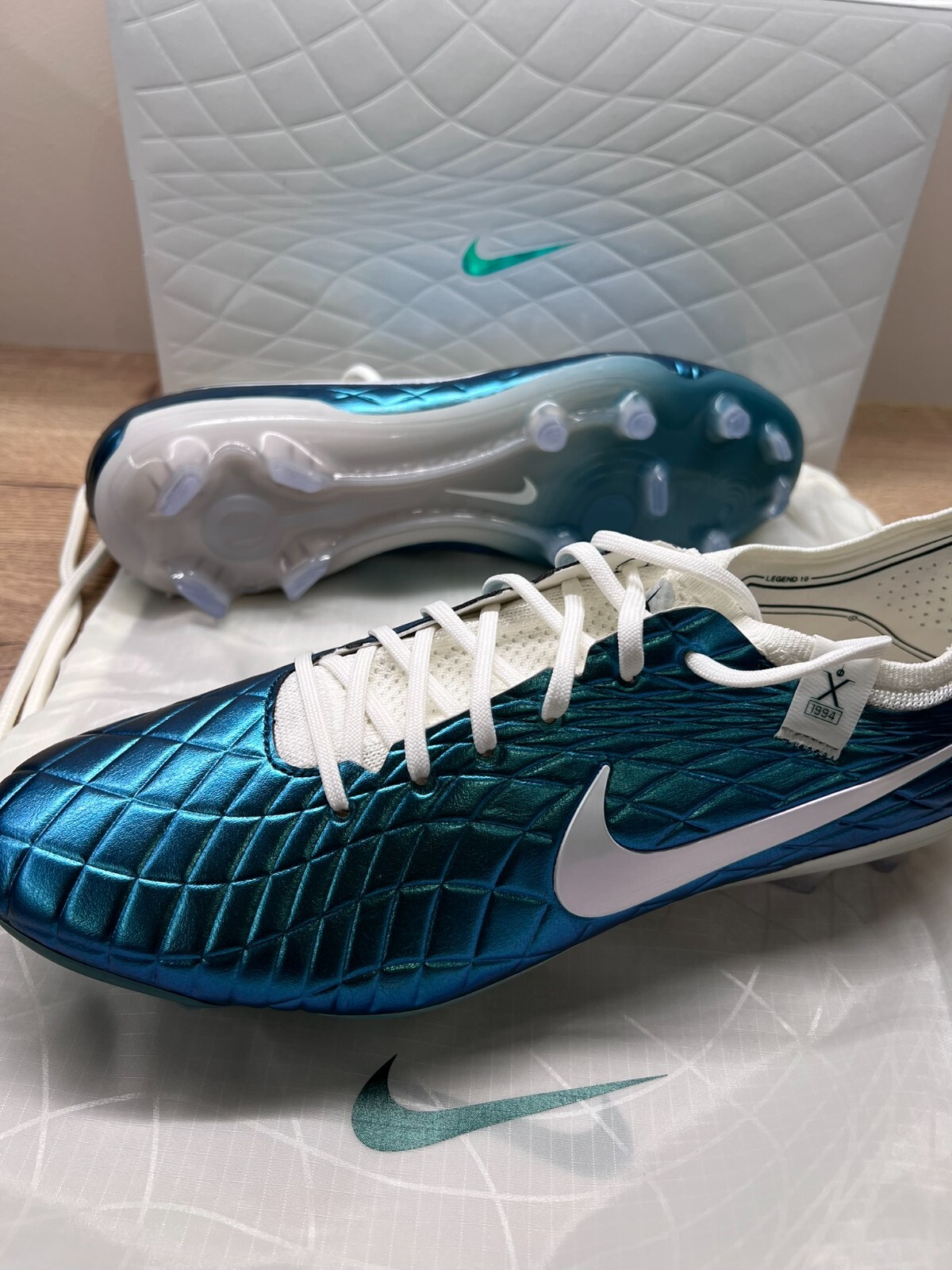 シューズ Nike Legend 10 Elite FG SE Nike Tiempo Legend X Elite FG SE x Pearl - Sail/Dark Atomic