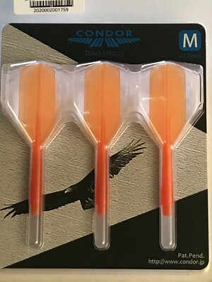 CONDOR ZERO STRESS FLIGHTS ORANGE MEDUIM LENGTH SLIM FREE SHIPPING BEST VALUE 