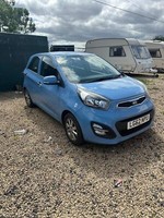 2012 Kia Picanto 2 with service history  £20 tax