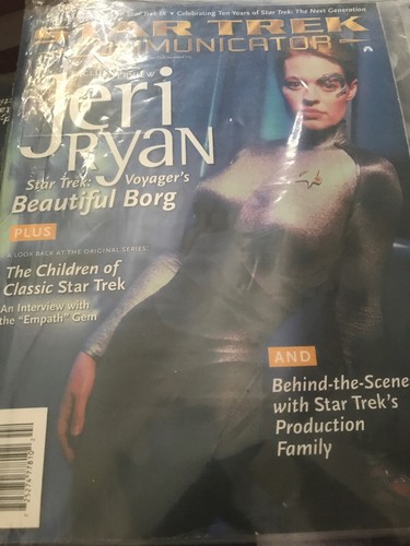 Pre-owned Canvas 1998 Limited Edition Star Trek Voyager T- Shirt And Autographed Certificate Xl In Gray