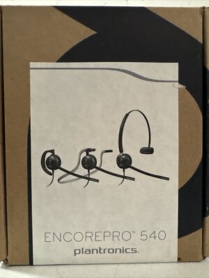 Plantronics EncorePro 540 Monaural Convertible Headset HW540 - OPEN BOX