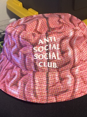 Anti Social Social Club ''When The Mind Games Are Done'' Bucket Hat , One-Size