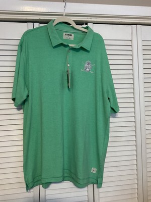 LinkSoul XL Green Golf Polo New W/ Tags Jax Beach Golf Association Logo 