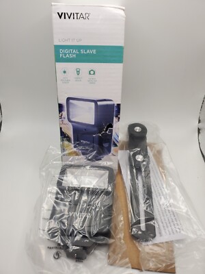 Vivitar V319AF-NOC Digital Concepts Flash w/Bracket For Digital Camera - NEW