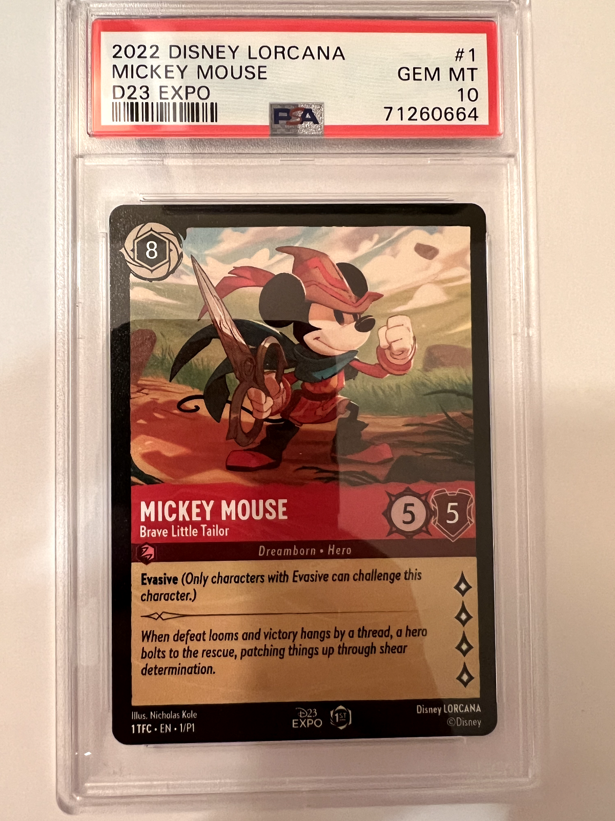LORCANA ロルカナ D23 EXPO HOOK PSA9 LORCANA ロルカナ D23 EXPO HOOK PSA9 - メルカリ