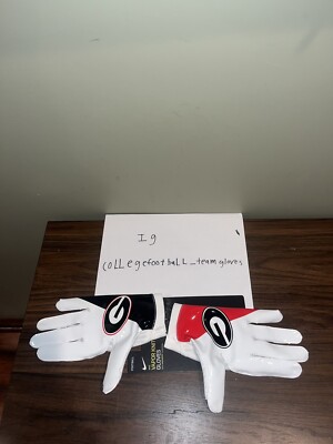 Nike Uga Vapor Knit Football Gloves Men's Large