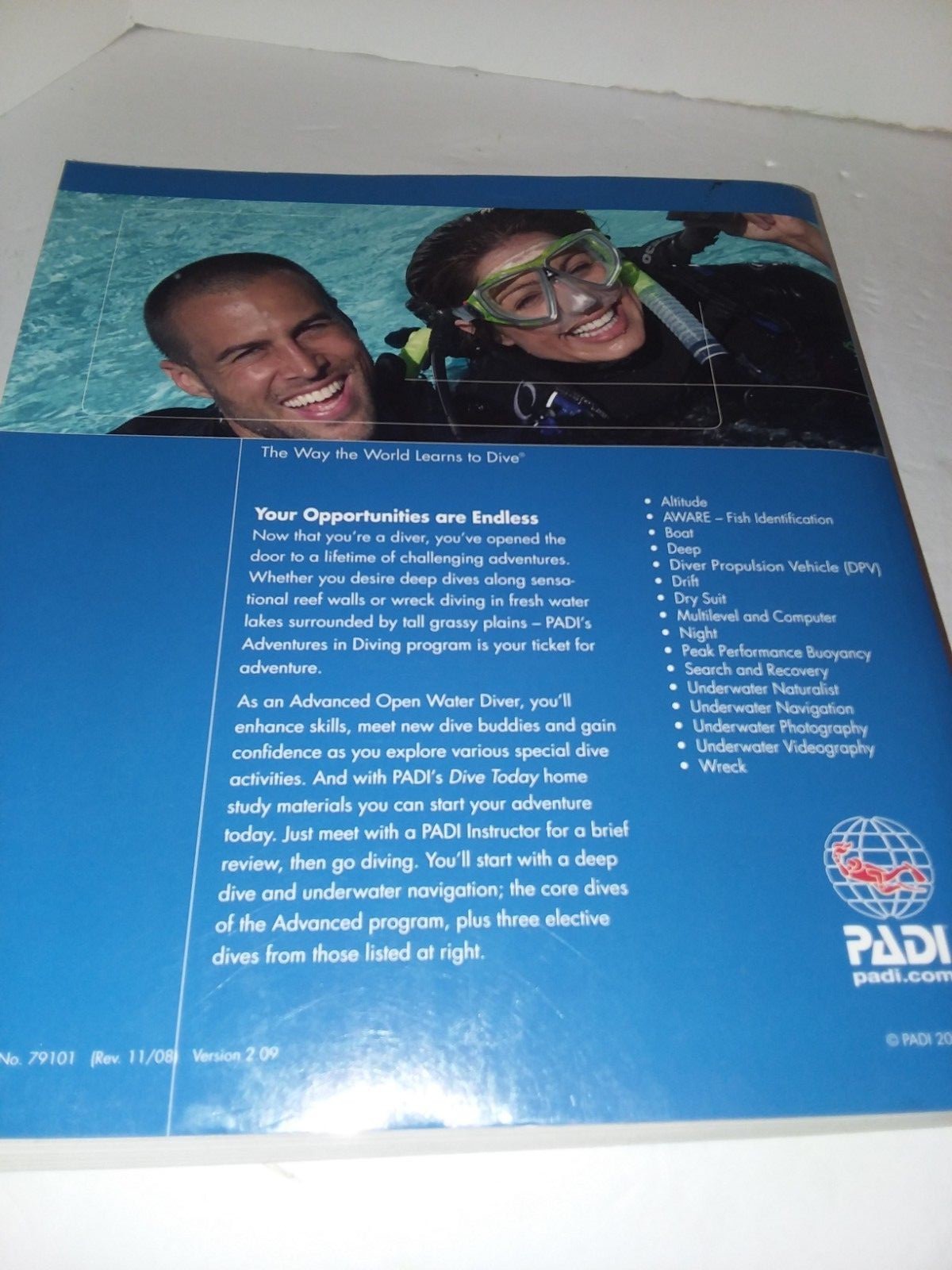 PADI Adventures in Diving Manual -