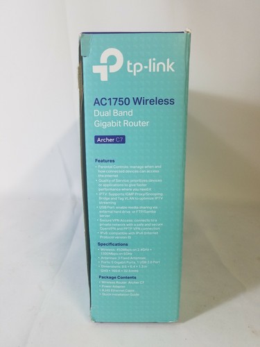 TP-Link Archer C7 (V5.0) AC1750 Wireless Dual Band Gigabit Router