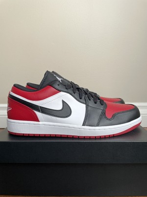 Size 10.5 - Jordan 1 Low Bred Toe - 553558-612 Free Shipping!