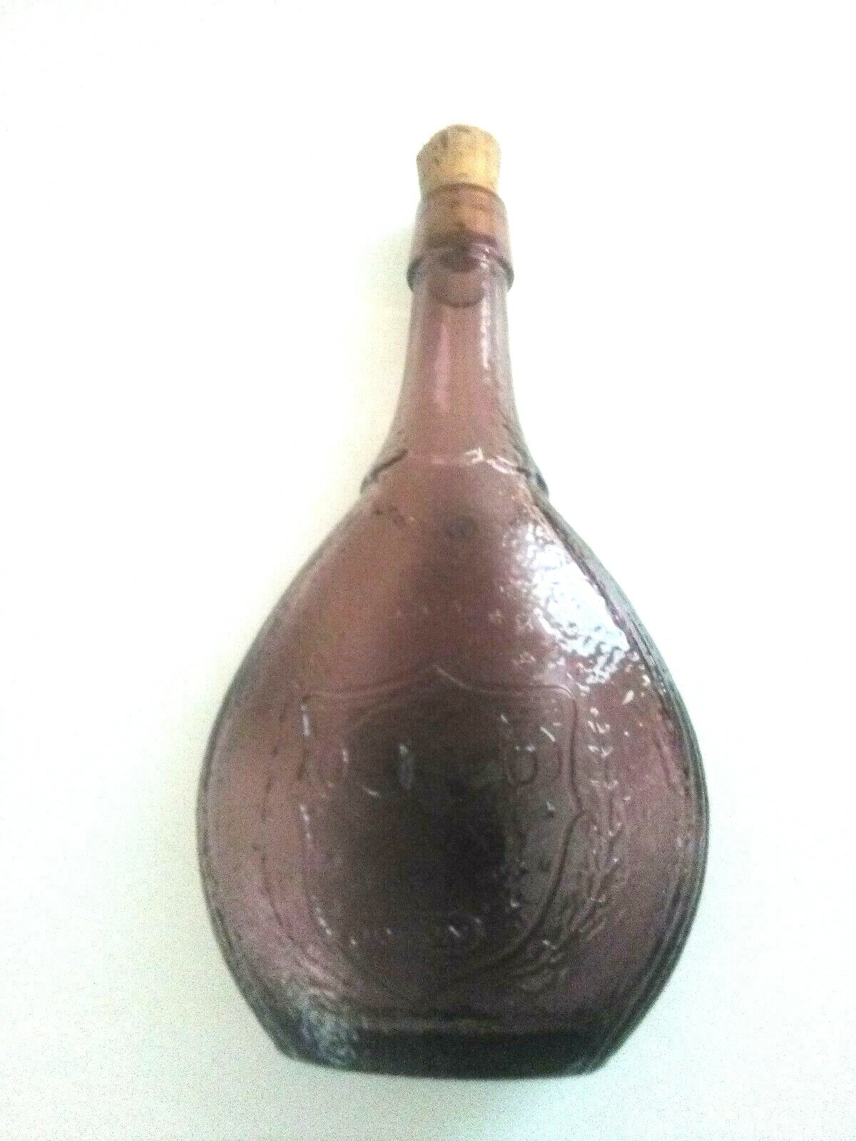 Amethyst Wheaton NJ  Decanter Bottle & Cork 
