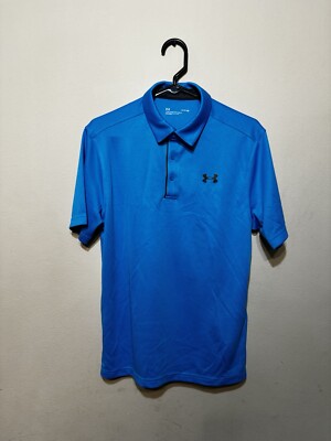 Under Armour Men s Tech Polo Blue Size Small