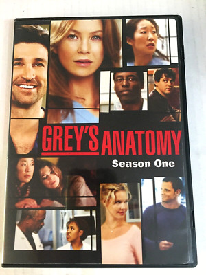 Grey's Anatomy Season One 2 Disc Set DVD Ships Same Free Day With Tracking