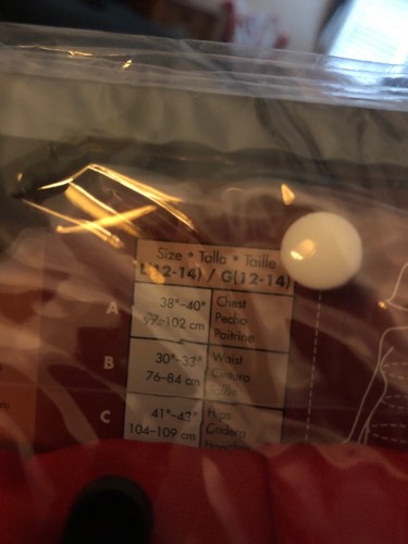 Disney Mrs. Incrdeible Costume Size Large (12-14) NEW