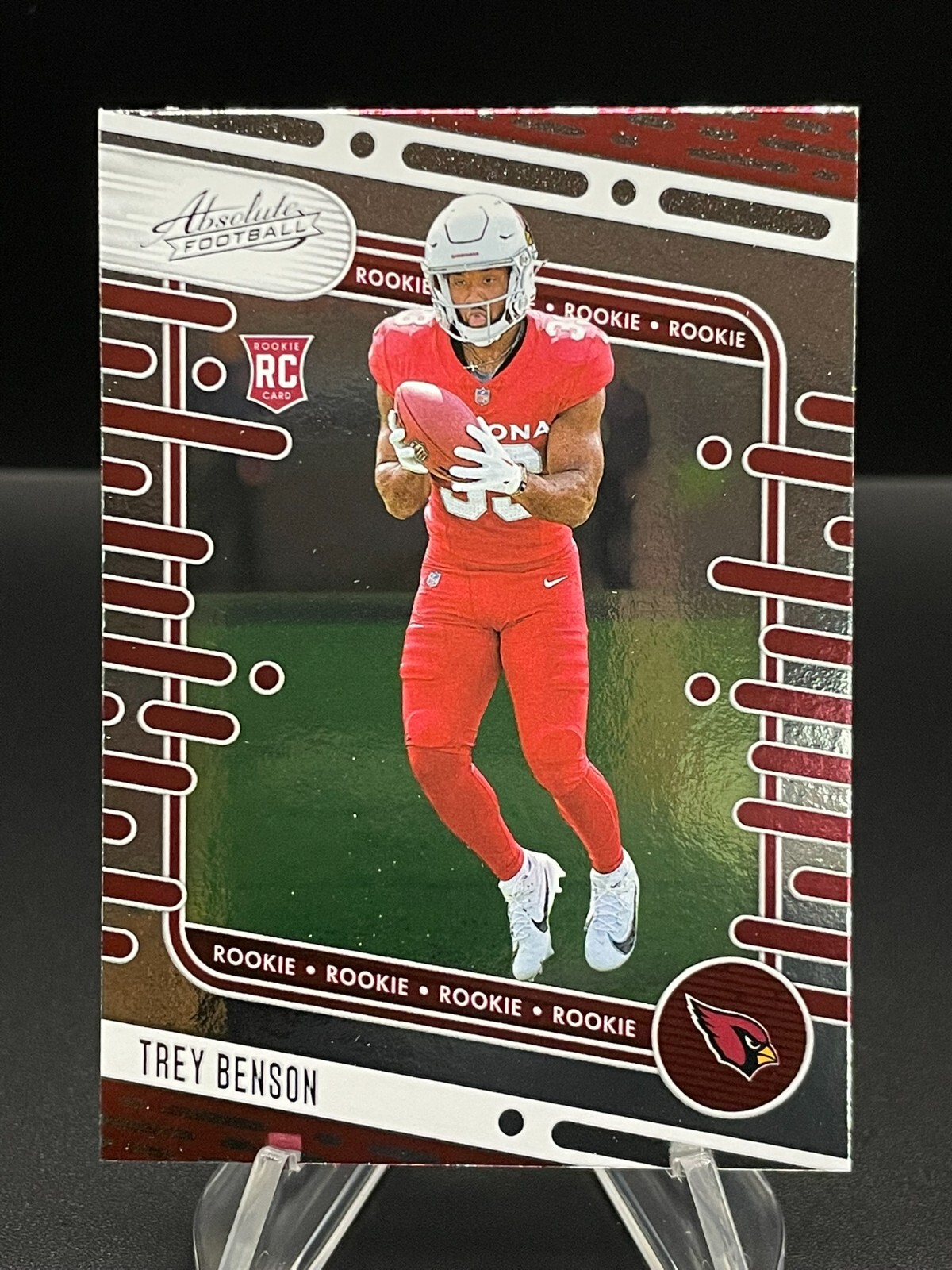 2024 Absolute Football -  Trey Benson Rookie RC - #161 CARDINALS MINT