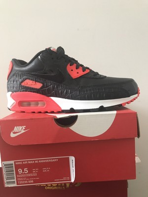 nike air max 90 infrared black