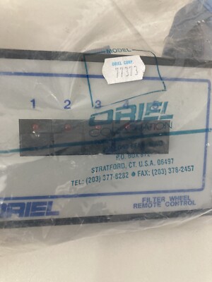 Oriel 77373 Filter Wheel Remote Control for 110V 50/60Hz Controller - New Sealed